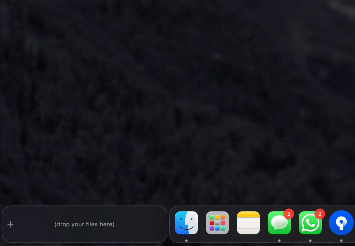 App Launcher within Dockside App for Mac