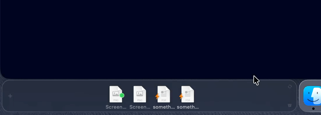 Dockside Drop Zones - run Shortcuts, AppleScript, Shell scripts, Utilities, CLI commands and much more...