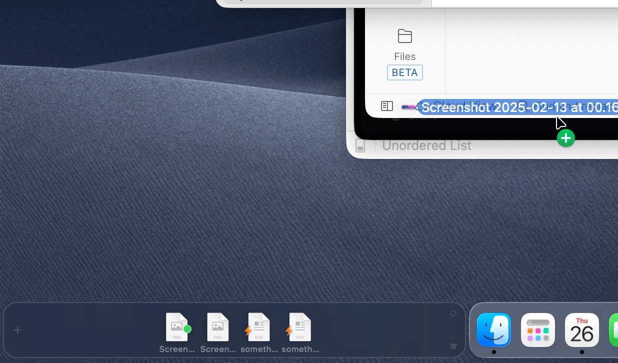Dockside Drop Zones - configure up to 4 zones on your shelf